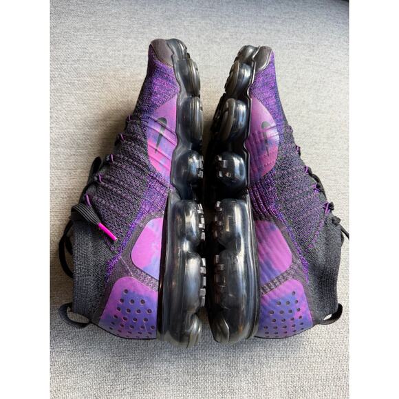 Nike Air VaporMax Flyknit 2 Night Purple Men's 12 Lightweight Running - Picture 5 of 8